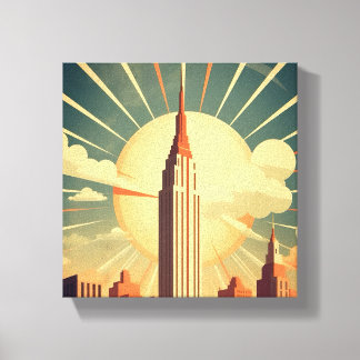 Hightower Sunrise Canvas Afdruk