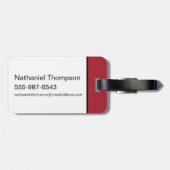 Hightower Vs. Targaryen Helmet Pattern Bagagelabel (Achterkant horizontaal)