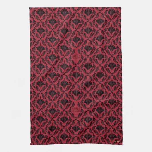 Hightower Vs. Targaryen Helmet Pattern Theedoek (Verticaal)