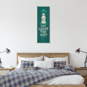 Hightower | Wij lichten de weg Canvas Afdruk (Insitu (Slaapkamer))