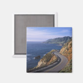 Highway 1 langs de Californische kust nabij Magneet (Voorkant / Achterkant)
