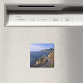 Highway 1 langs de Californische kust nabij Magneet (Insitu (Vaatwasser))