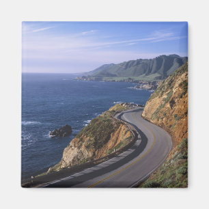 Highway 1 langs de Californische kust nabij Magneet