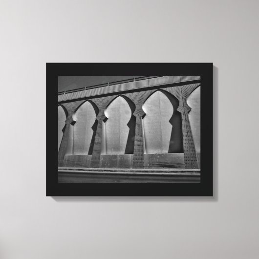 Highway Art Canvas Afdruk (Voorkant)