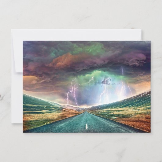 Highway Lightning Landscape (Voorkant)