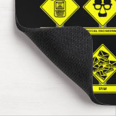 Highway of Threats Mousepad Muismat (Hoek)