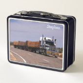 Highway Road Train Semi Truck (Achterkant)