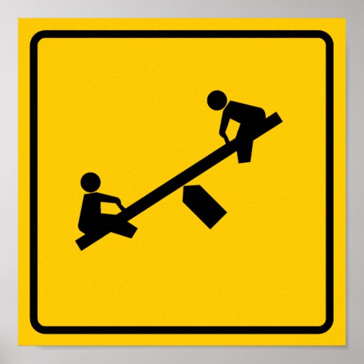 Highway Sign Poster (Voorkant)