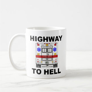 Highway to Hell Ambulance - Cup Koffiemok