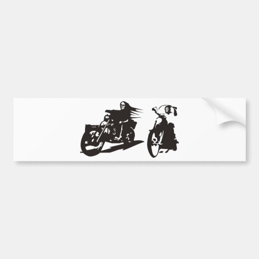 Highway to Hell Bumpersticker (Voorkant)