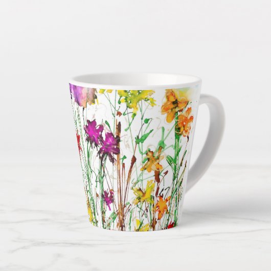 Highwood Wildbloemen Latte Lovitude Cup Latte Mok (Rechterhoek)