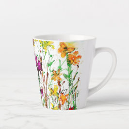 Highwood Wildbloemen Latte Lovitude Cup Mok