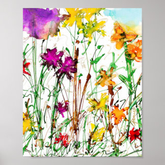 Highwood Wildflower Poster