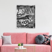 Hij 100 V8 Canvas Afdruk (Insitu (Woonkamer))