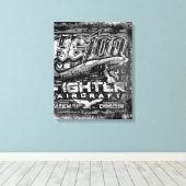 Hij 100 V8 Canvas Afdruk (Insitu (Houten vloer))