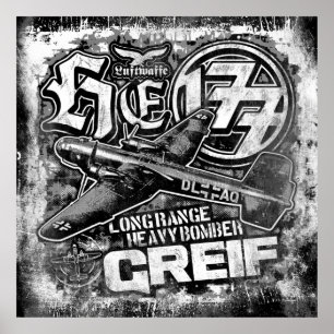 Hij 177 Greif Poster