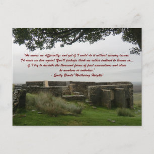 Hij beweegt me anders - wuiinghoogte briefkaart