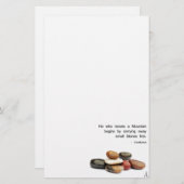 Hij die een berg beweegt... - Gokig Briefpapier (Voorkant / Achterkant)