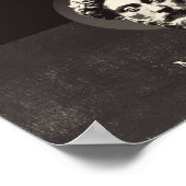 Hij die in harmonie met zichzelf leeft, leeft in poster (Hoek)