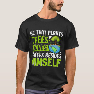 Hij die Planten houdt van anderen, behalve van zic T-shirt