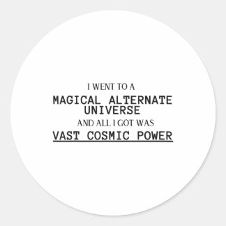 Hij die vecht met monsters fan fictie Diamond Ra Ronde Sticker