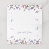 Hij Geeft Me Vlinders Bruidsbruiloft (Buitenkant ongevouwen)