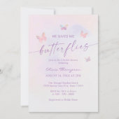 Hij geeft me vlinders Vrijgezellenfeest Kaart (Voorkant)