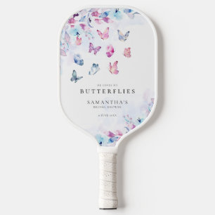Hij geeft me vlinders Vrijgezellenfeest Pickleball Paddle