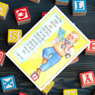 Hij groeide op in het Inspirerend Briefkaart van S