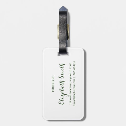 Hij heeft alles mooi gemaakt, 3:11 bagagelabel (Achterkant verticaal)