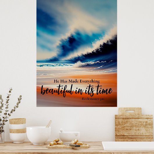 Hij heeft alles mooi Poster gemaakt (Keuken)