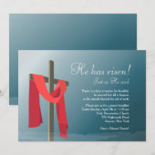 Hij heeft de uitnodiging voor Pasen opgewekt (Voorkant / Achterkant)