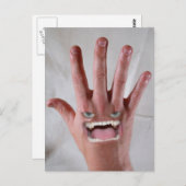 Hij heeft een gemene backhand! briefkaart (Voorkant / Achterkant)