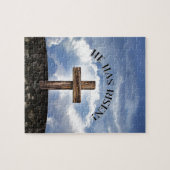 Hij heeft een rigoureus dwarse hemel legpuzzel (Horizontaal)