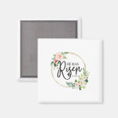 Hij heeft Matthew 286 Flora Christelijk Pasen Magneet (Voorkant / Achterkant)