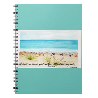 Hij herstelt mijn Soul Spiral Photo Notitieboek