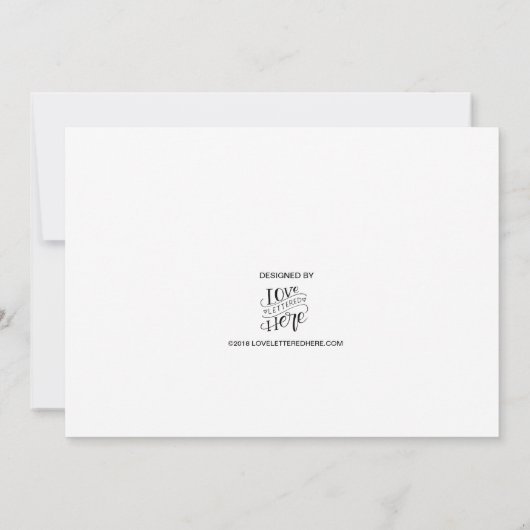 Hij herstelt mijn zielskaart notitiekaartje (Achterkant)