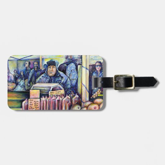 Hij hoorde wat ik zag bagagelabel (Voorkant horizontaal)