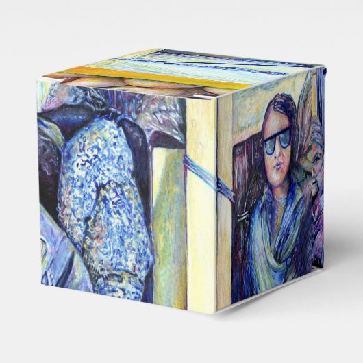 Hij hoorde wat ik zag bedankdoosjes (Voorkant Zijde)