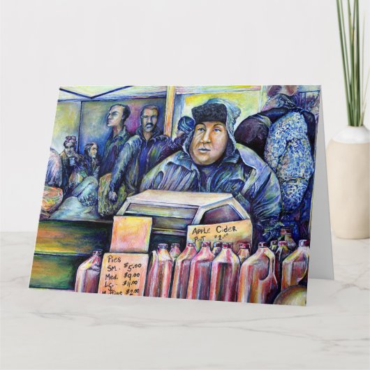 Hij hoorde wat ik zag kaart (Voorkant)