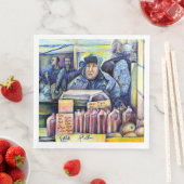 Hij hoorde wat ik zag servet (Insitu)