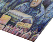 Hij hoorde wat ik zag snijplank (Hoek)