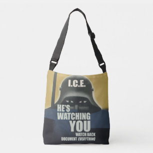 Hij Houdt Je in de Gaten 2026 Crossbody Tas