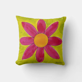 Hij houdt van me Daisy - Pillow Kussen