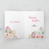 Hij is de Peter Rabbit Cross Feestdagen Kaart (Binnen)