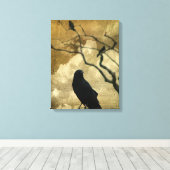 Hij is de ware canvas afdruk (Insitu (Houten vloer))