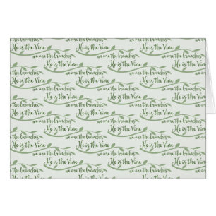 Hij is de Wijnstok, wij zijn takken Parakaleo brie