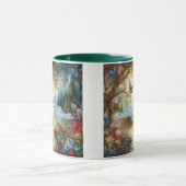 Hij is de zoon van Matthew Verse Glas in lood Wood Mok (Midden)