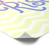 Hij is een Christelijke paasretrofoon. Poster (Hoek)