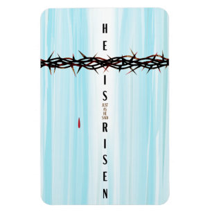 Hij is een gereisde kroon van de Thorns-kruisregen Magneet